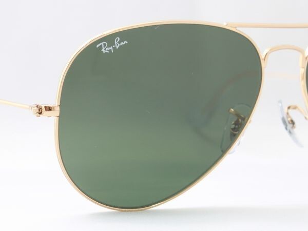 ケース茶 Ray-Ban レイバン RB3026-L2846 サングラス AVIATOR LARGE METALII アビエイター アビエーター ティアドロップ ナス型_画像3