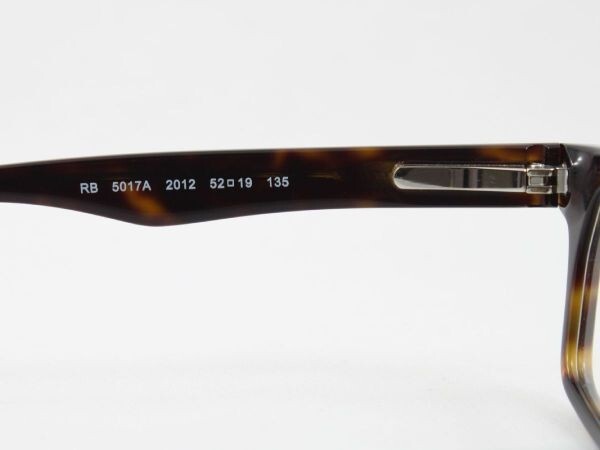 Ray-Ban レイバン RX5017A-2012 メガネフレーム 度付きレンズ可 近視 遠視 乱視 老眼鏡 遠近両用 伊達メガネ サングラスPCメガネ_画像5