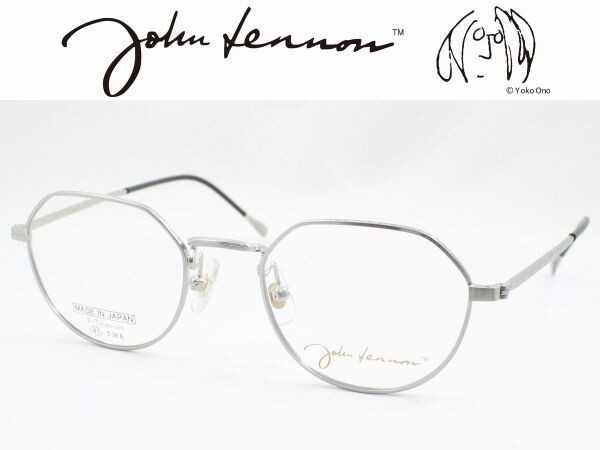 John Lennon ジョンレノン 日本製メガネフレーム JL-1057-2 ボストン クラシカル レンズ入替可 近視 遠視 乱視 老眼鏡 遠近両用 伊達メガネ_画像1
