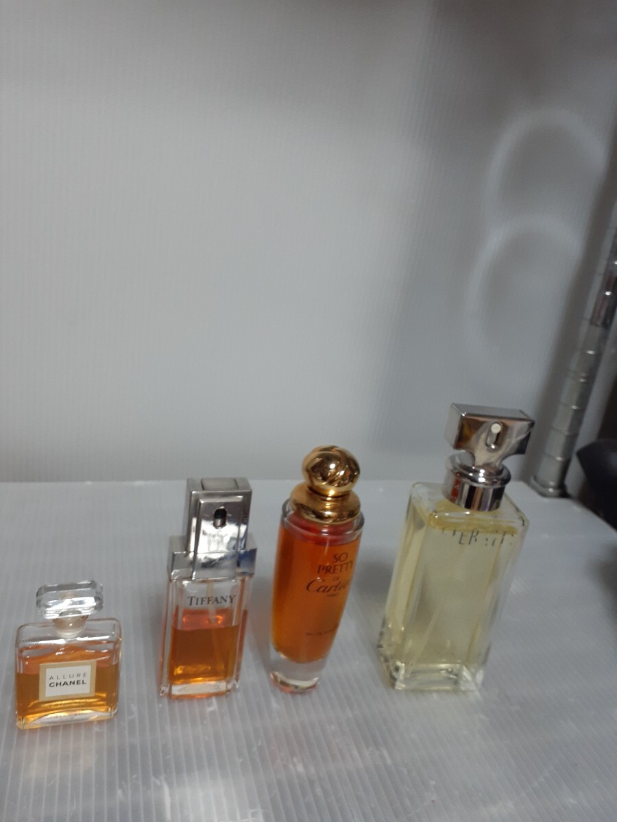 香水4 点chanel Tiffany Cartier Calvin Klein 8割以上中古美品もの、_画像2
