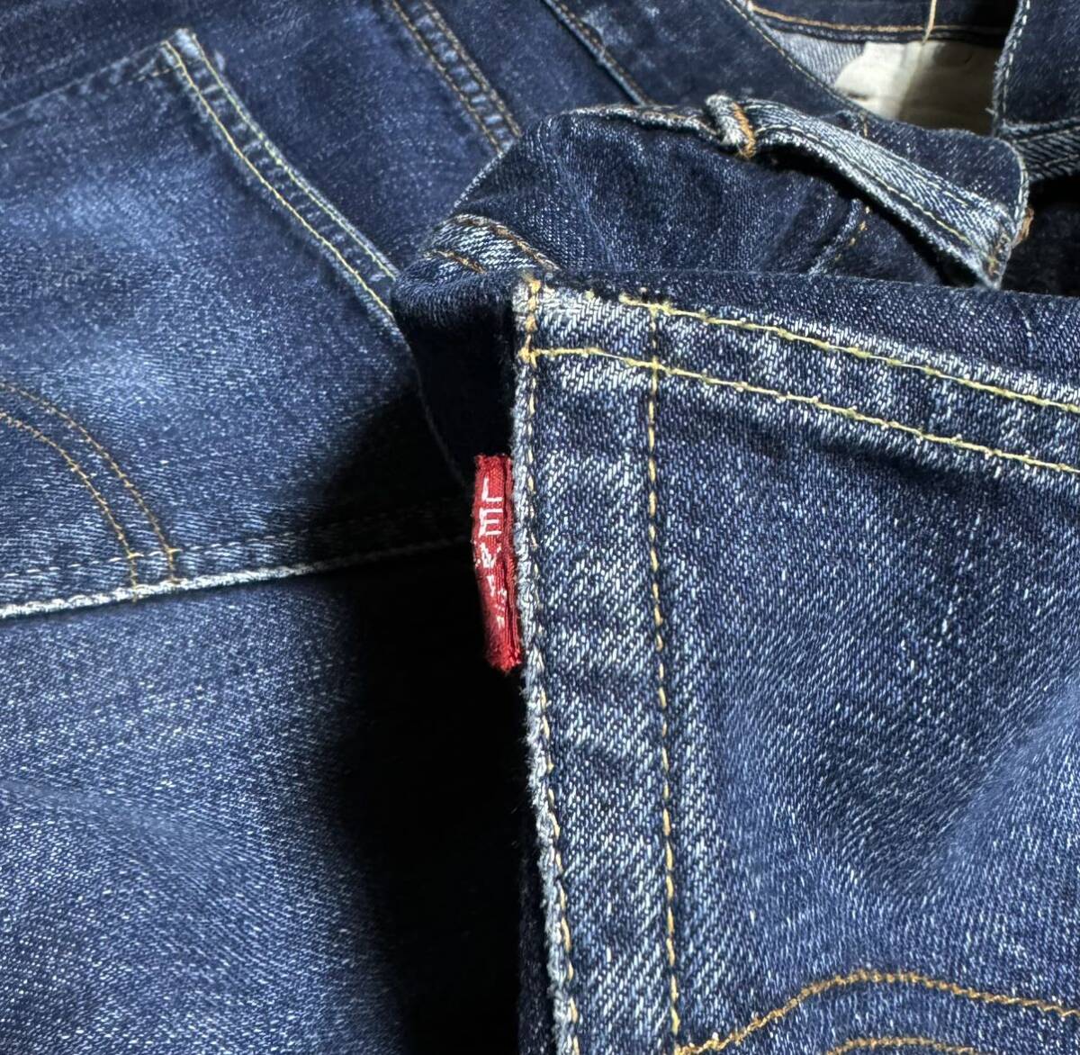 濃紺 60s Levis501 BIGEビッグE タイプ物 35×31 リーバイス オリジナル ビンテージ / 大戦 片面 501XX 506XX 507XX 66前期 デニム_画像5