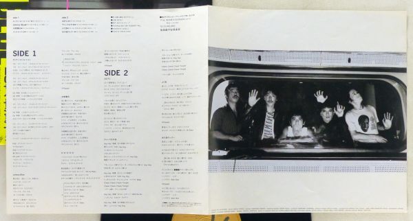 ■RCサクセション｜BLUE ＜LP 1981年 帯付き・日本盤＞5thアルバム 忌野清志郎、仲井戸麗市_画像4
