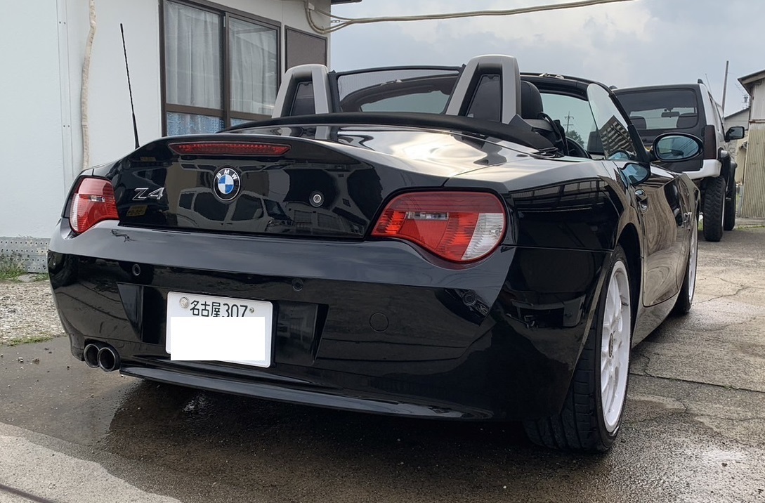 BMW E85/Z4 3.0si 265ps 電動オープン修理済♪ 白BBSの画像2