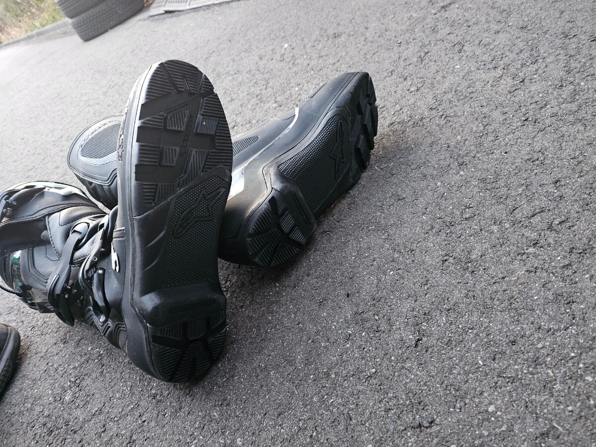 アルパインスターズ バイクブーツ Tech-3 Boots メンズ ブラックサイズ10 試し履きのみ　新古品_画像3