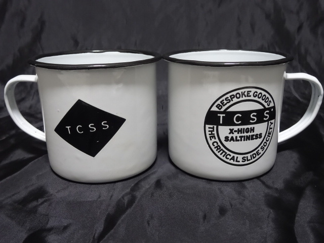 新品 TCSS MUG CUP / ティーシーエスエス ホーロー マグカップ ２個セット アンティーク仕上げ メンズ レディース_画像1