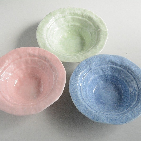 小鉢 小皿でこぼこ カラフル 浅小鉢 ６色セットの画像3