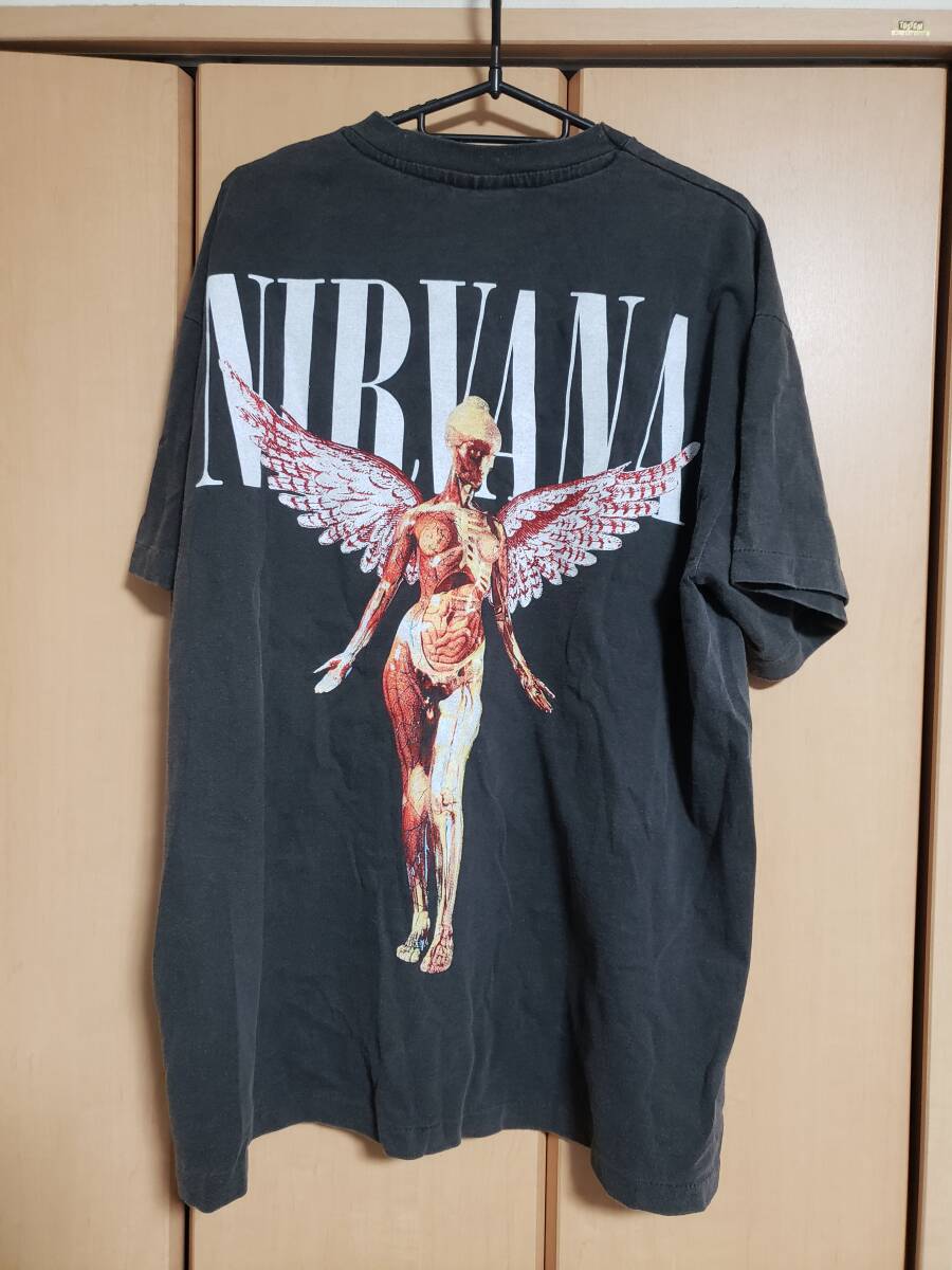 NIRVANA ニルヴァーナ ニルバーナ Tシャツ USED 黒 XL (スウェット