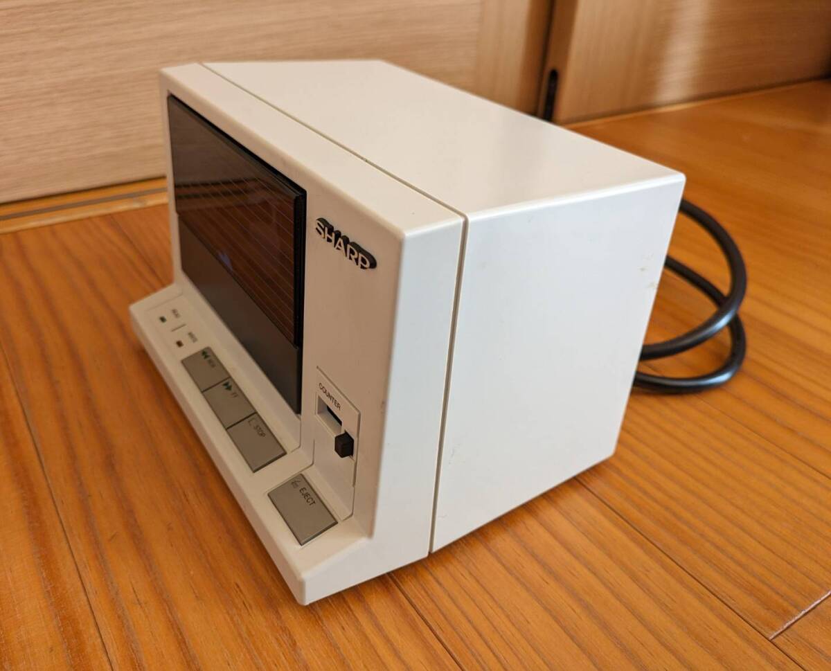 SHARP　MZ-1T02　データレコーダ　シャープ株式会社　動作未確認　ジャンク品_画像3