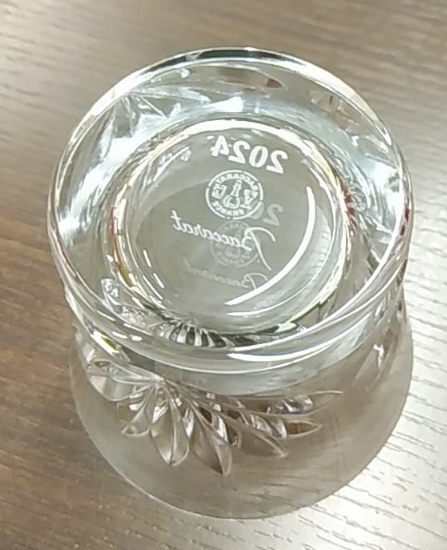 ＃15224 Baccarat バカラ イヤータンブラー ロックグラス 2024 ルテシア 現状品_画像5