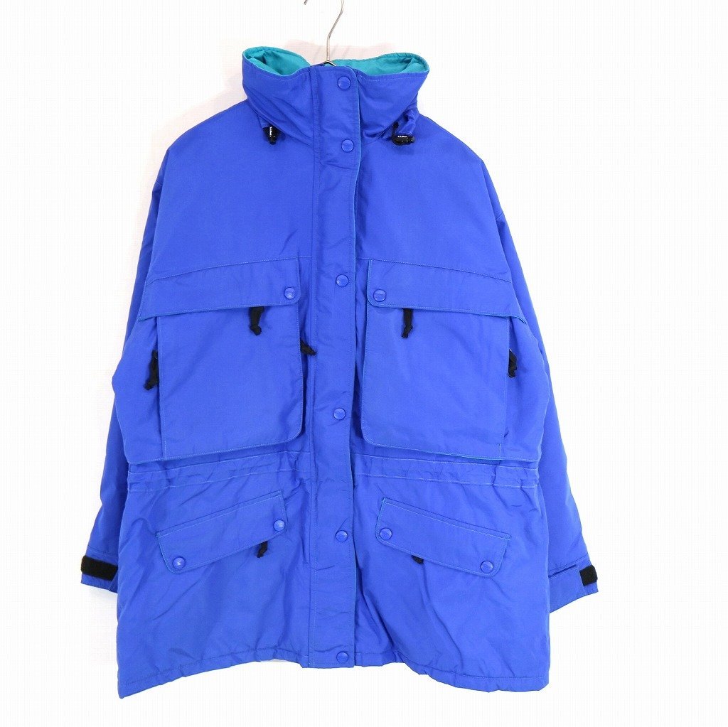 【税込】 XL相当) - (メンズ ブルー 中綿ナイロンジャケット Thinsulate GORE-TEX エルエルビーン L.L.Bean USA製 90年代 中古 N9244 古着 男性用