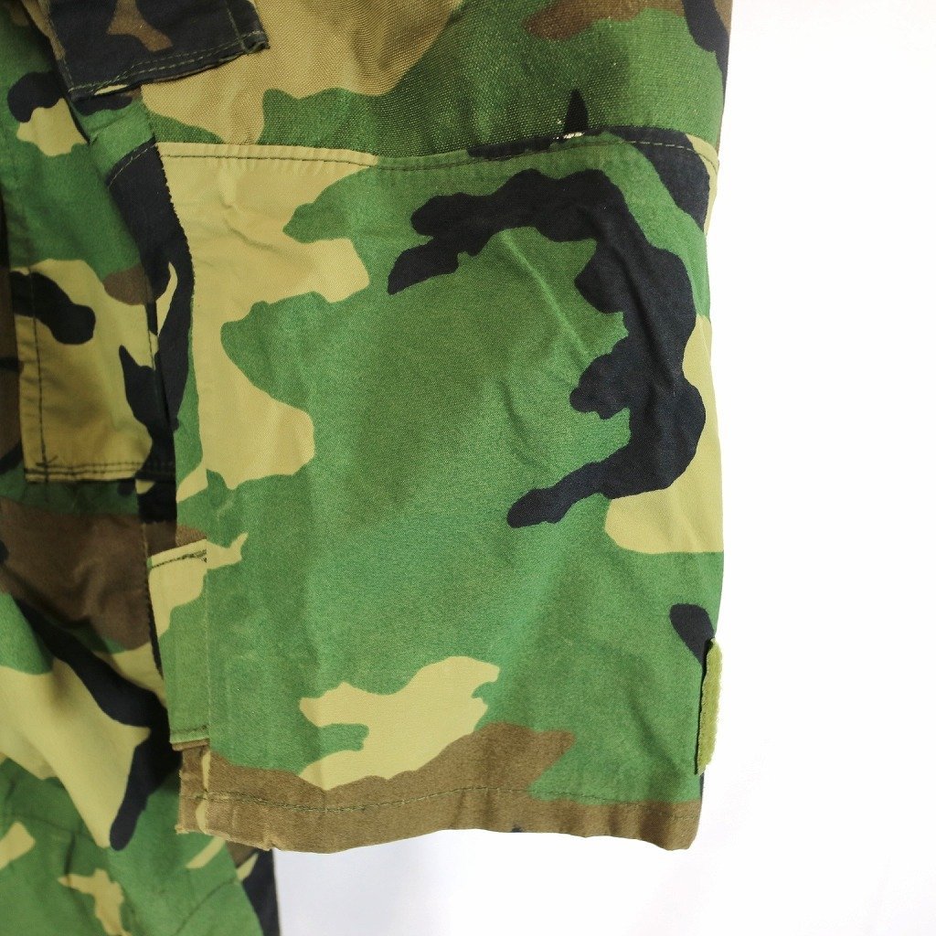 90年代 米軍実物 U.S.ARMY ECWCS GEN1 Level6 GORE-TEX ゴアテックス ミリタリー ウッドランドカモ (メンズ L-REGULAR) N9310_画像4