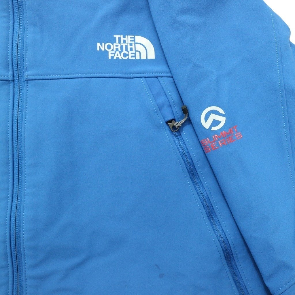 古着卸 まとめ売り THE NORTH FACE ノースフェイス サミットシリーズ ソフトシェルパーカー 2枚セット (メンズ S /L ) ワンポイント MR9411_画像4