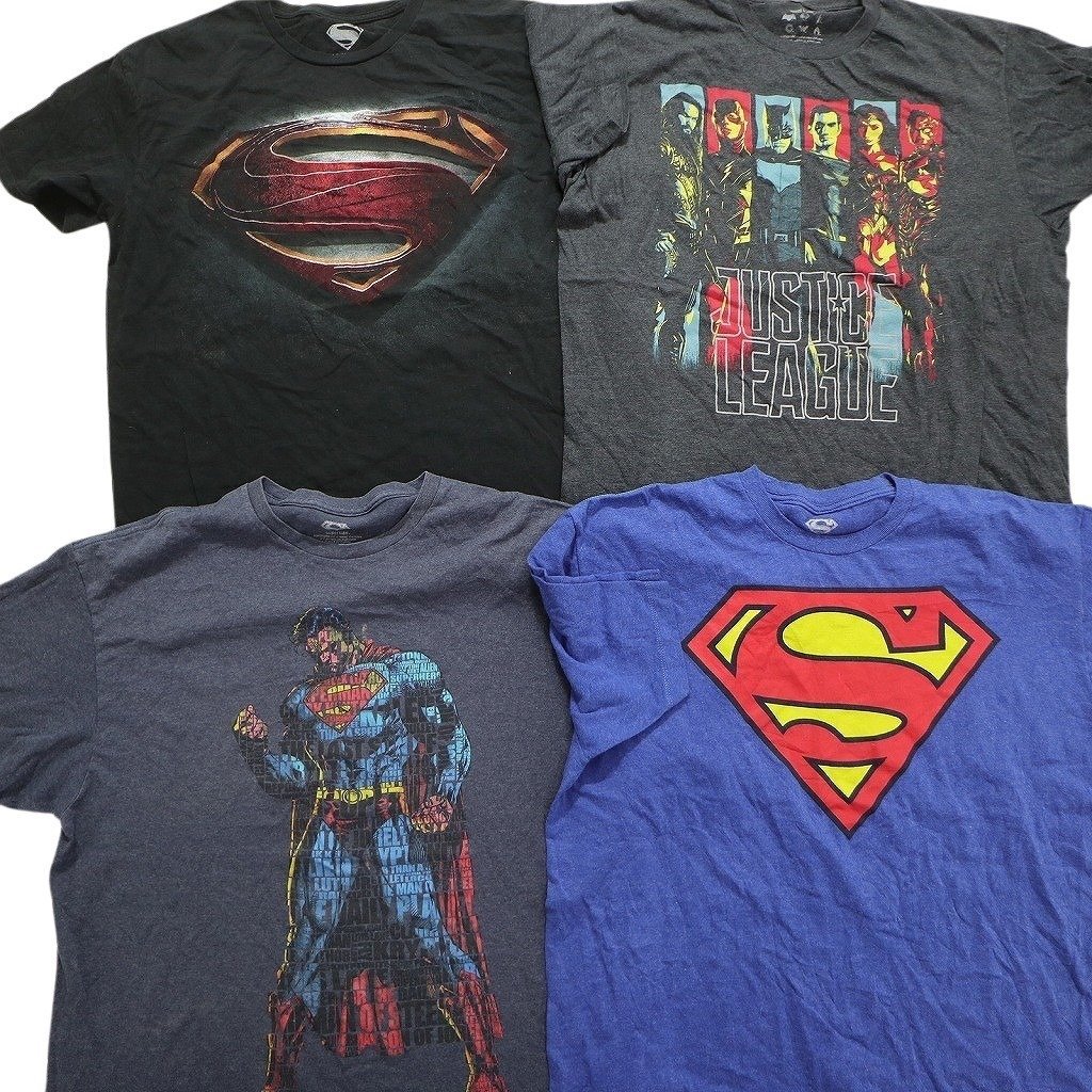 古着卸 まとめ売り マーベル DCコミック 半袖Tシャツ 16枚セット (メンズ XL ) スーパーマン ヴェノム アベンジャーズ バットマン MR9177_画像5