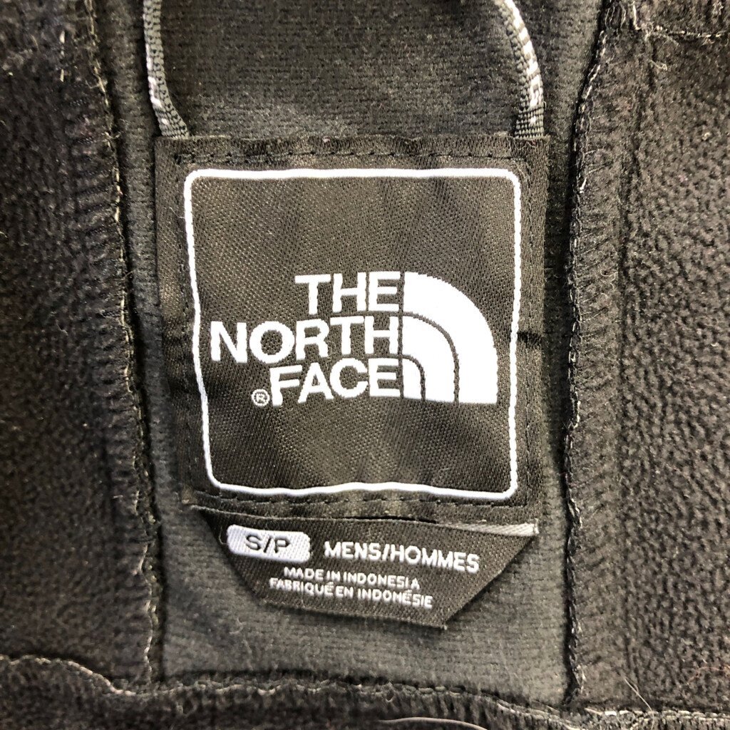 THE NORTH FACE ノースフェイス TNF APEX ソフトシェルジャケット アウトドア ブラック (メンズ S) 中古 古着 Q1152_画像7