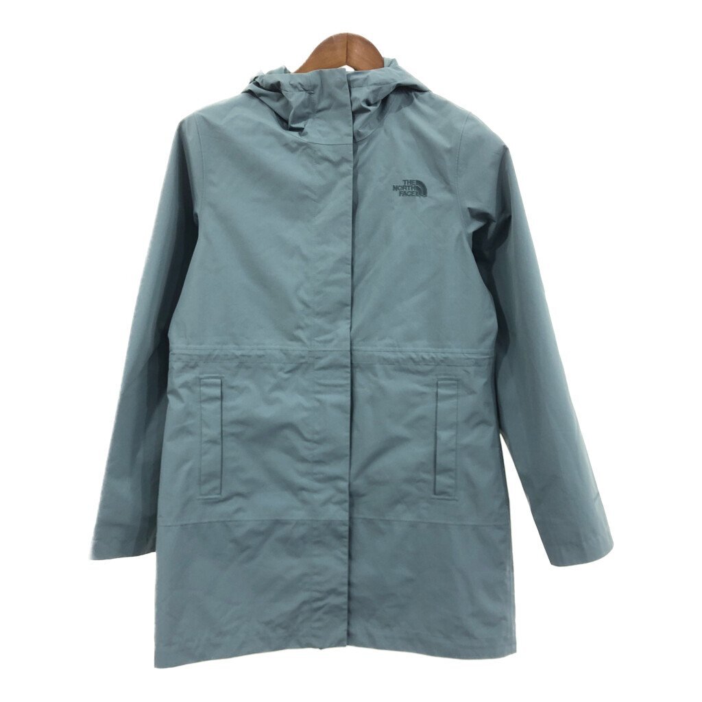 THE NORTH FACE ノースフェイス DRYVENT ジャケット アウトドア ライトブルー (レディース S) 中古 古着 Q1277