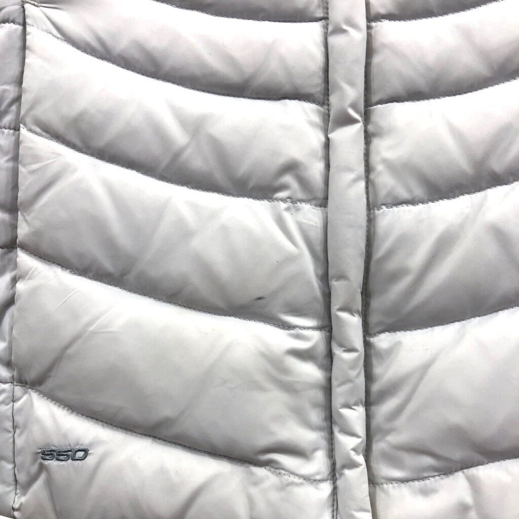 THE NORTH FACE ノースフェイス ダウンベスト アウトドア 550フィルパワー ホワイト (レディース M/M) 中古 古着 Q0991_画像3