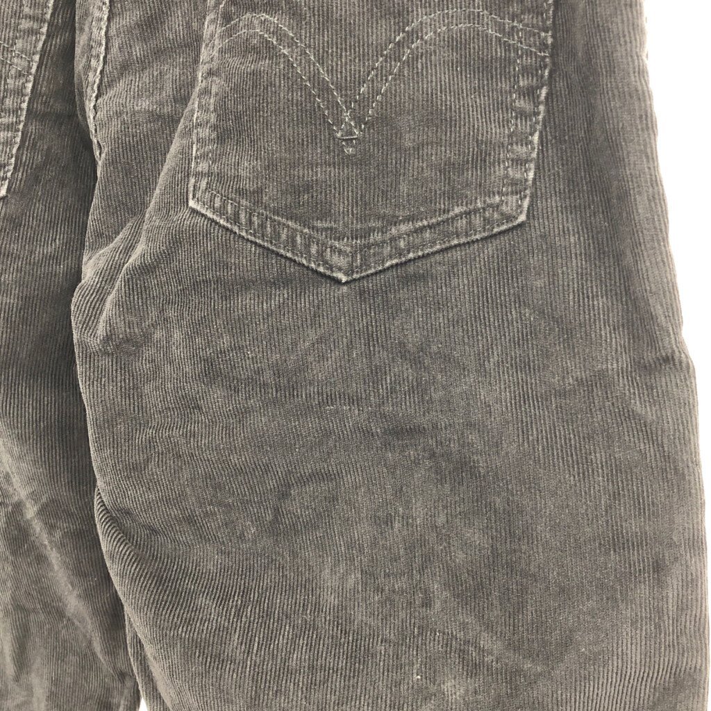 Levi's リーバイス 505 コーデュロイパンツ アメカジ ブラック (メンズ 34×32) 中古 古着 Q1754_画像4