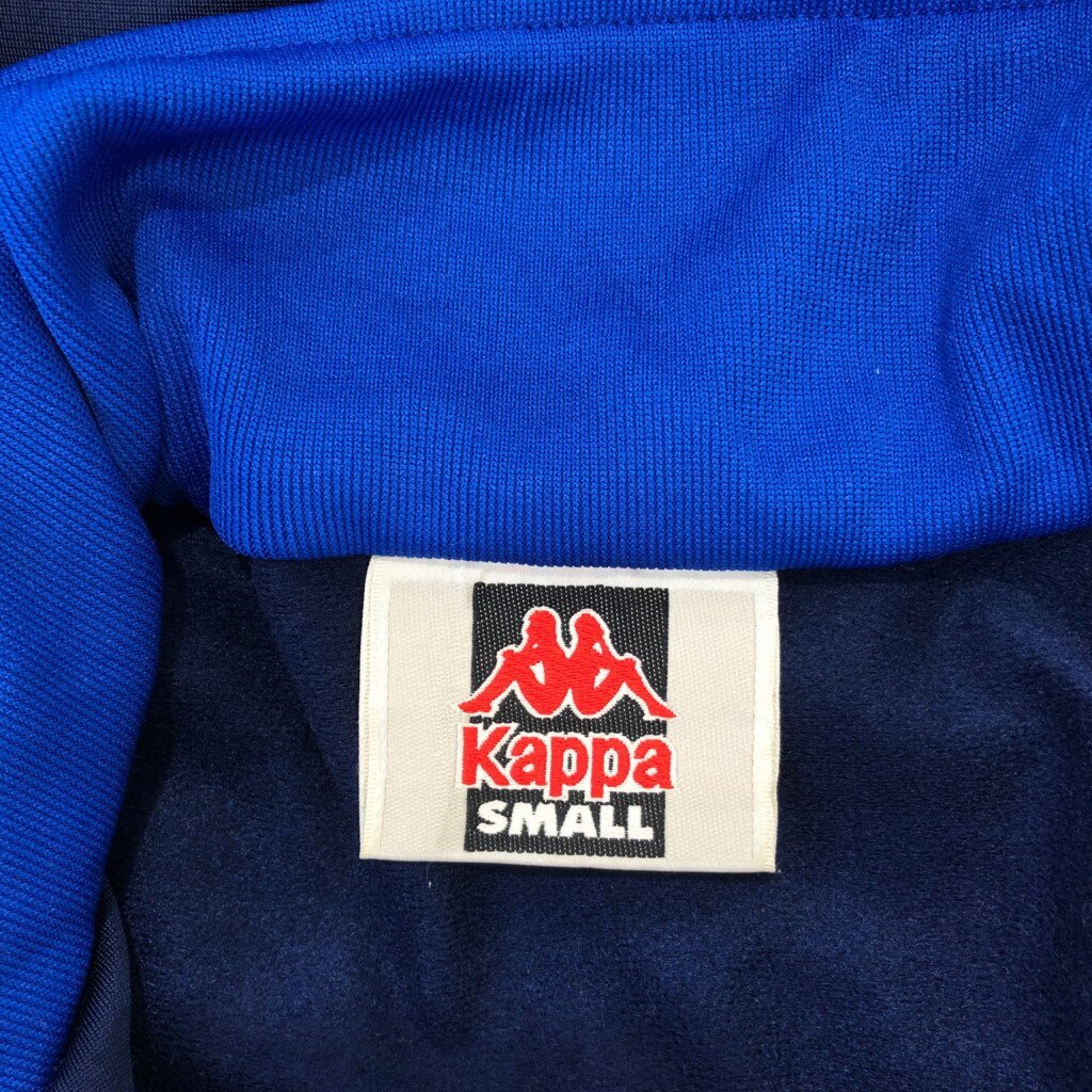 90年代 Kappa カッパ ジャージ トラックジャケット ジャケット スポーツ ブルー (メンズ SMALL) 中古 古着 Q1792_画像7