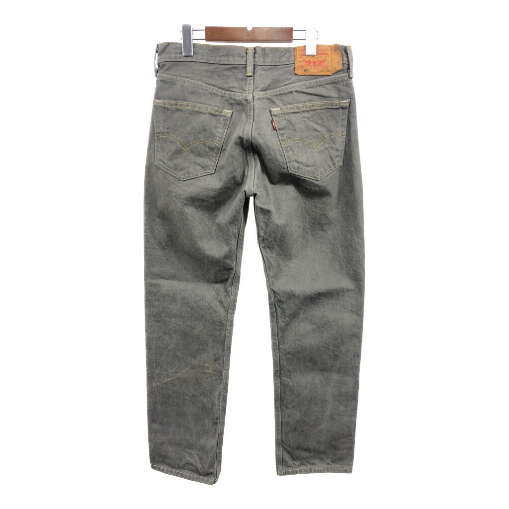 Levi's リーバイス 501 デニムパンツ アメカジ グレー (メンズ W33 L32) 中古 古着 Q1950_画像2