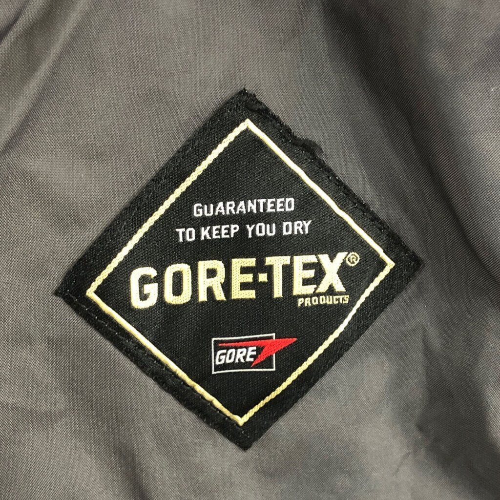 L.L.Bean エルエルビーン GORE-TEX ゴアテックス マウンテンパーカー アウトドア 防水 レッド (メンズ XL) 中古 古着 Q2085_画像9