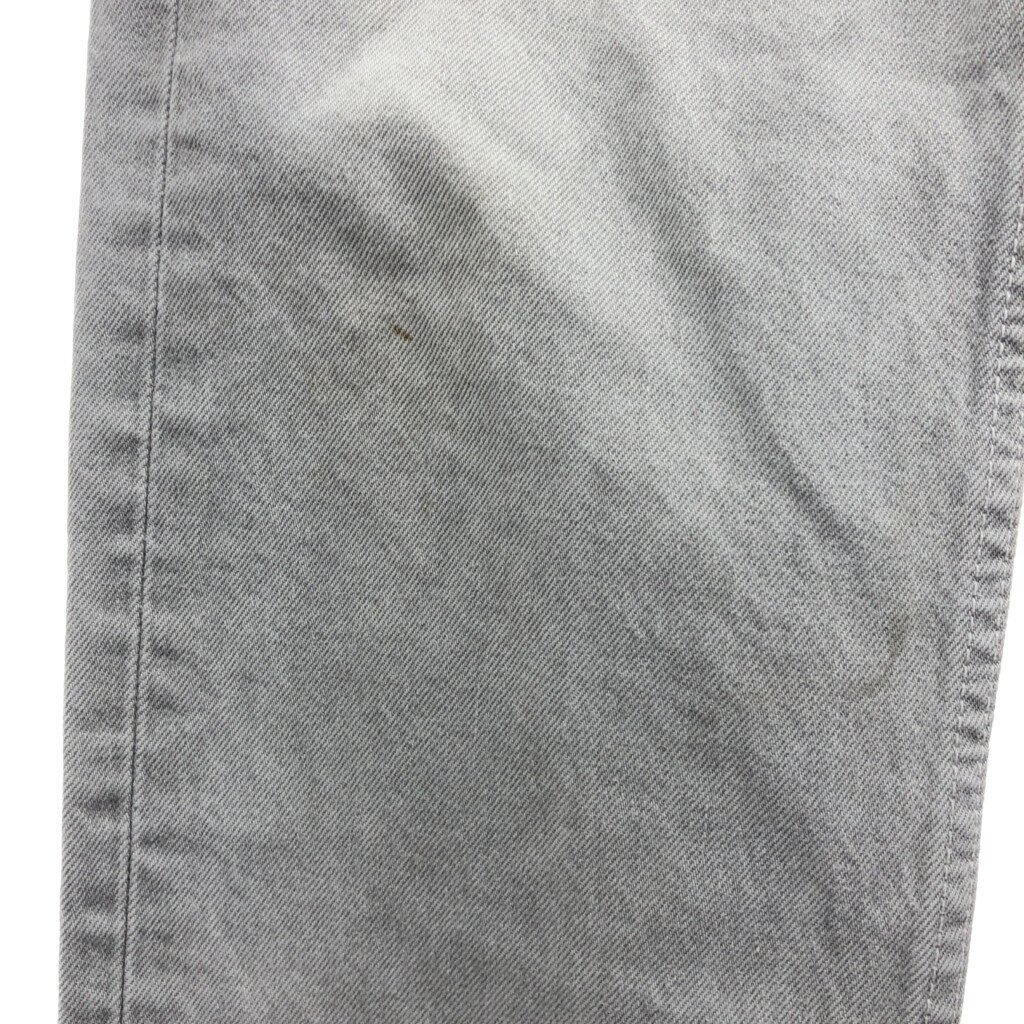 Levi's リーバイス 501 デニムパンツ アメカジ グレー (メンズ W33 L36) 中古 古着 Q2054_画像4