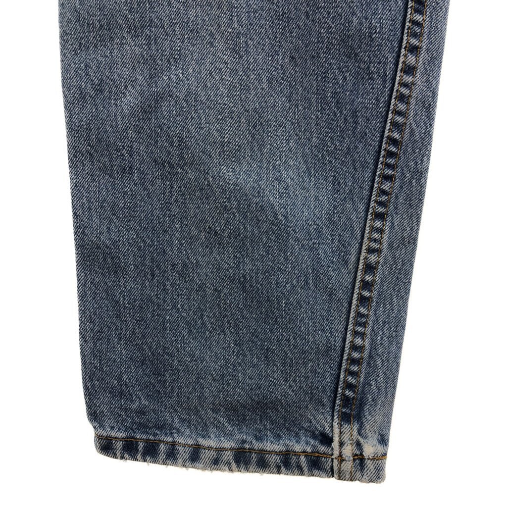 90年代 USA製 Levi's リーバイス 550 リラックスフィット デニムパンツ アメカジ ブルー (メンズ W32 L32) 中古 古着 Q2470_画像6