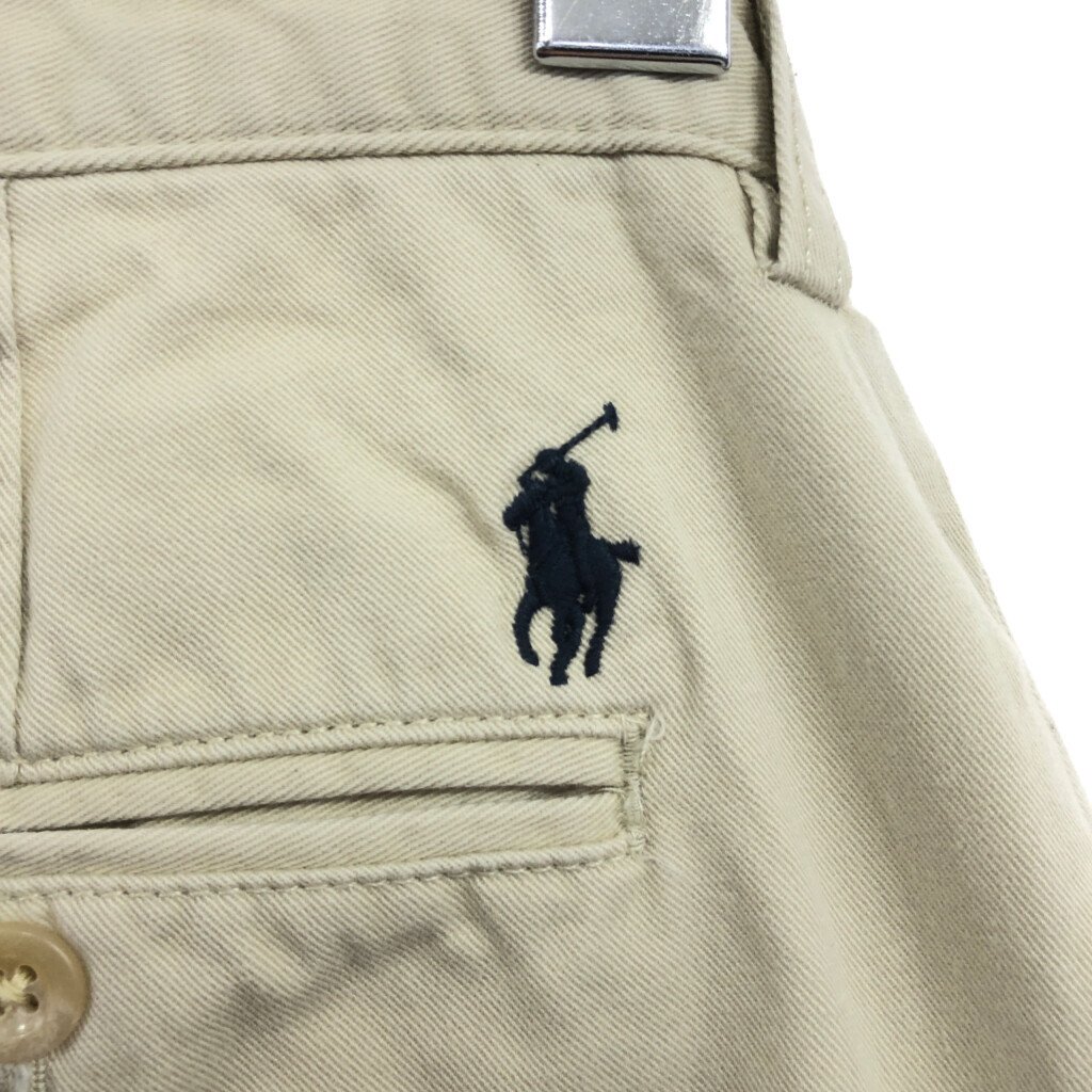 Polo by Ralph Lauren ポロ ラルフローレン PRESTON PANT チノパンツ ポロチノ ベージュ (メンズ 34/32) 中古 古着 Q2578_画像5