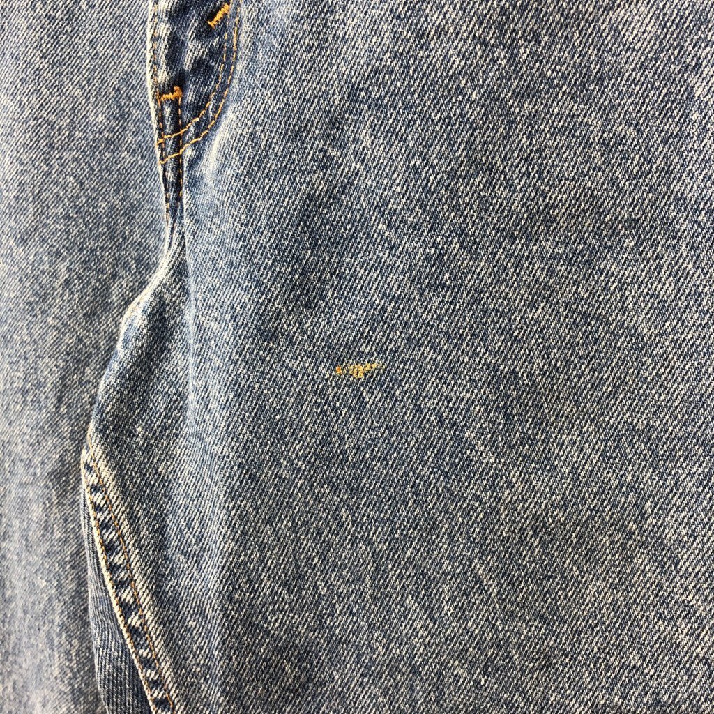 Levi's リーバイス 550 リラックスフィット デニムパンツ アメカジ ブルー (メンズ W34 L32) 中古 古着 Q2632_画像3