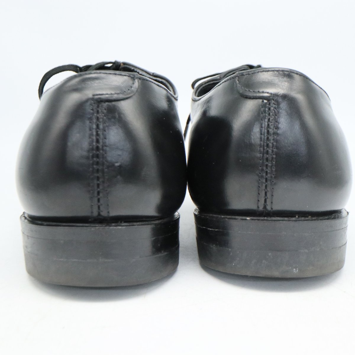 SALE/// Executive Imperials 外羽根式 Uチップ レザー 革靴 レザーシューズ ブラック ( メンズ 9 1/2 4E ≒ 27.5cm ) KA0142_画像4