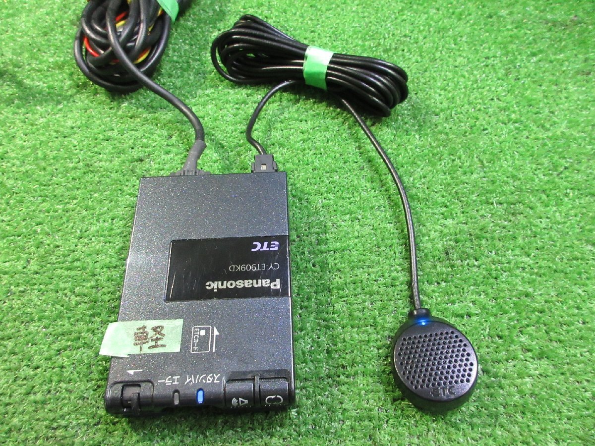 ETC 軽自動車 分離型 音声 Panasonic パナソニック CY-ET909KD　※ 画像参照　　2023.11.24.Y.19-A50　23110827_通電確認済みです