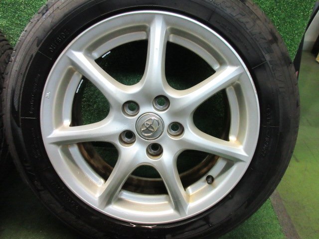 トヨタ 純正 17インチ 17x7J PCD114.3 +50 5H 215/55R17 4本　50系 エスティマ 等　　2023.11.10.O.1-A80　23091138_画像6