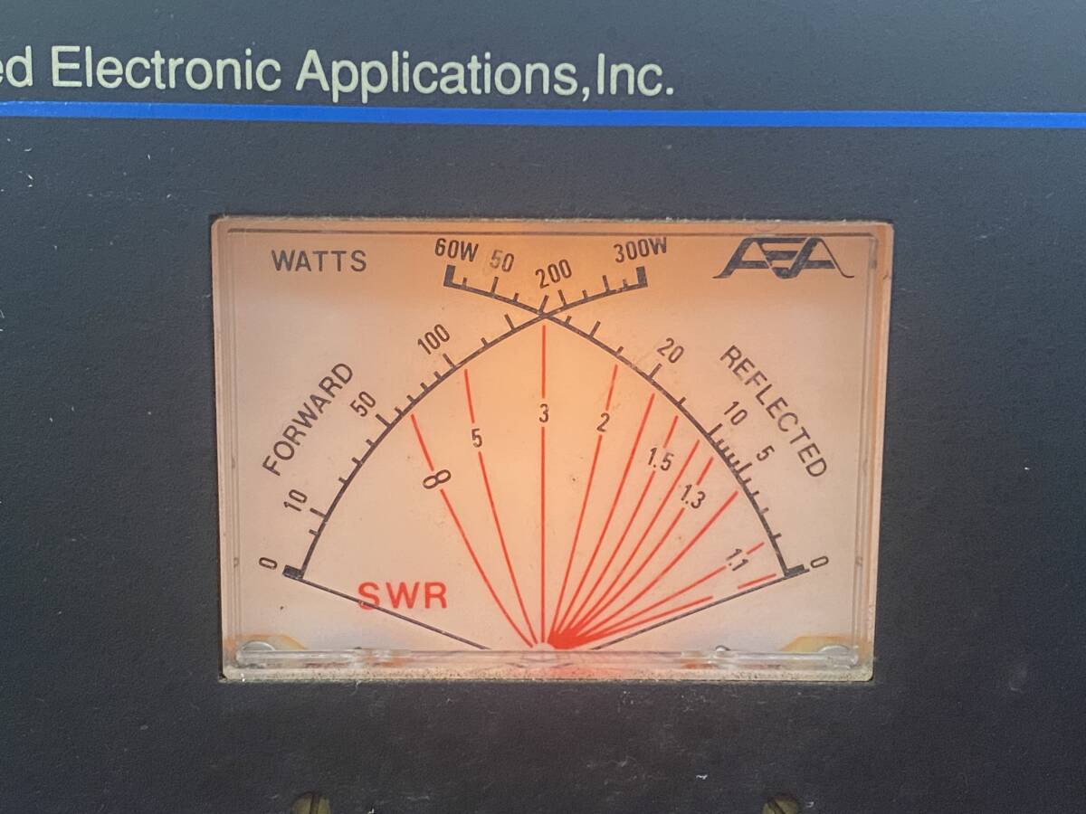 M-5876⑦ 【同梱不可】980円～ 現状品　Advanced Electronic　Antenna Tuner　アンテナチューナー　AT-300　_画像9