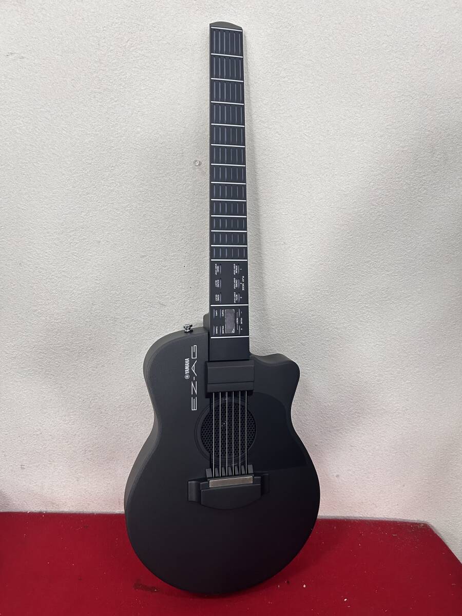 再M-5663 【同梱不可】980円～ 現状品 YAMAHA/ヤマハ イージーギター EZ-AG 電子楽器 光るギター ソフトケース付き の画像2