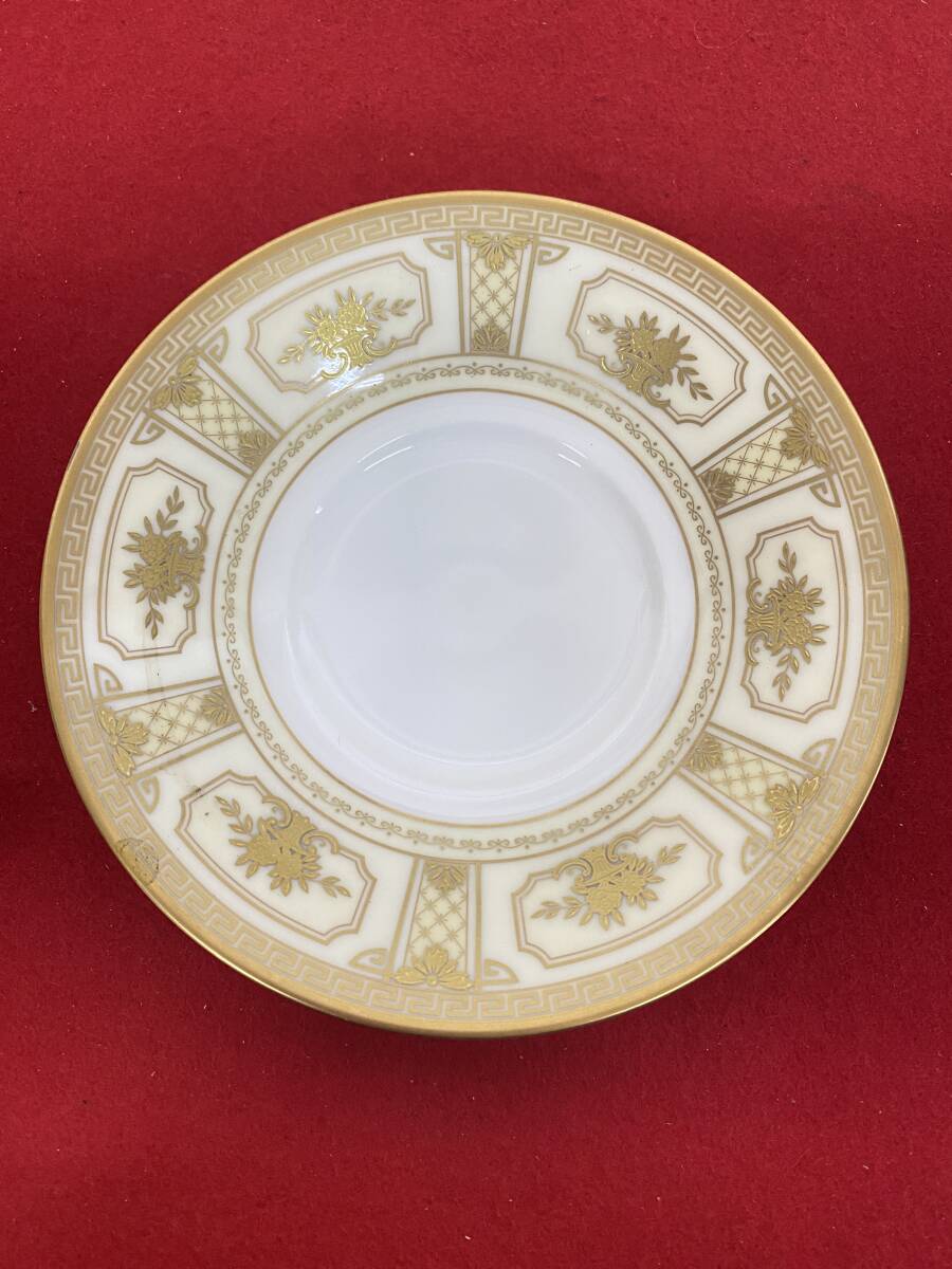 M-5845【同梱不可】980円～ 現状品 Noritake/ノリタケ ミニカップ＆ソーサー ゴールド×ホワイト 洋食器 食器 キッチン用品 の画像6