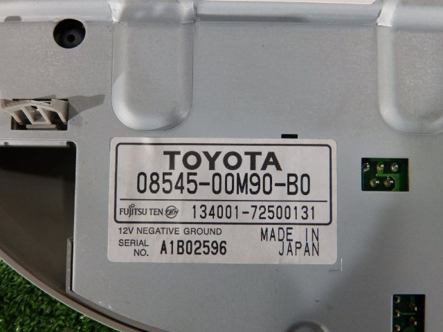 232280 H21年 ヴォクシー(ZRR70W) トヨタ純正オプション フリップダウンモニター/リアモニター Ｖ9T-R59C [3D506]_画像4