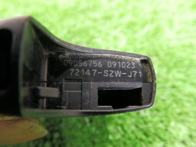240388 H21年 ステップワゴンスパーダ(RK5) 純正 キーレス スマートキー リモコンキー 4ボタン 72147-SZW-J71 両側スライド [1C200(2)]の画像3