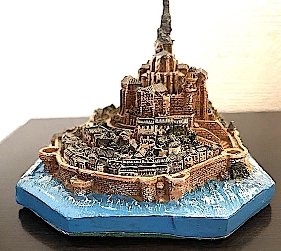 モン サン・ミッシェル　ミニチュア フィギュア オブジェ 置物 Le Mont-Saint-Michel_画像3