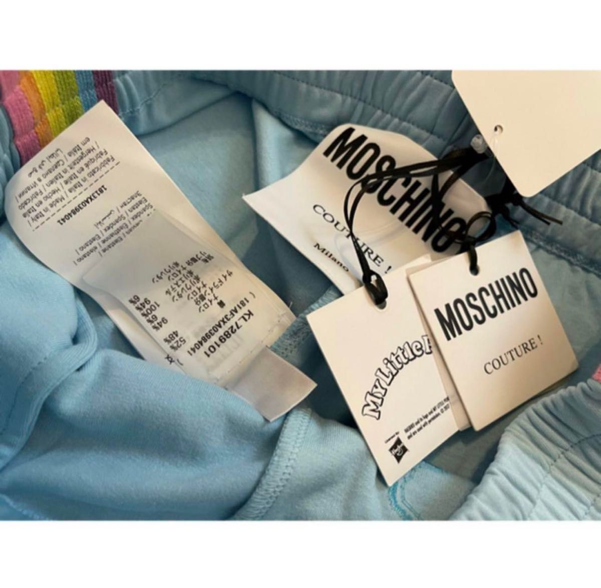 Moschino マイリトルポニー　パンツ定価96000円新品タグ付きレア