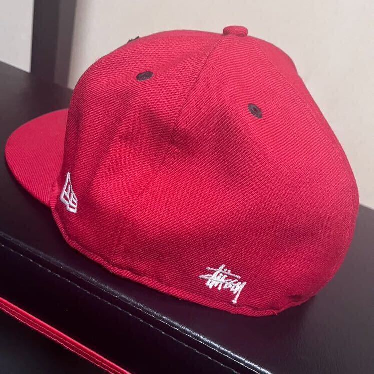 STUSSY ステューシー キャップ NEW ERA ニューエラ　7 5/8 60.6cm_画像4