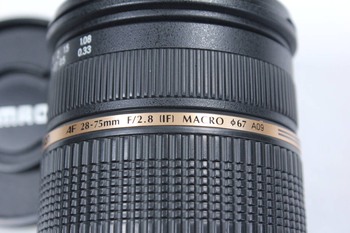 【美品】TAMRON SP AF 28-75mm F2.8 XR Di LD Aspherical IF MACRO A09 キヤノン用_画像6