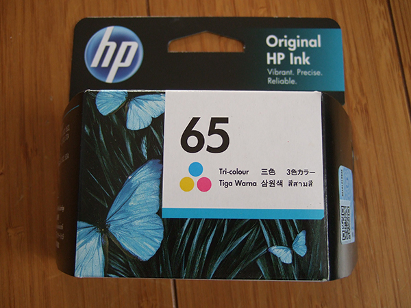 同梱可■8個 新品 HP 65 純正インク インクカートリッジ 3色カラー N9K01AA ヒューレット・パッカード 期限：2023/JUL_画像2