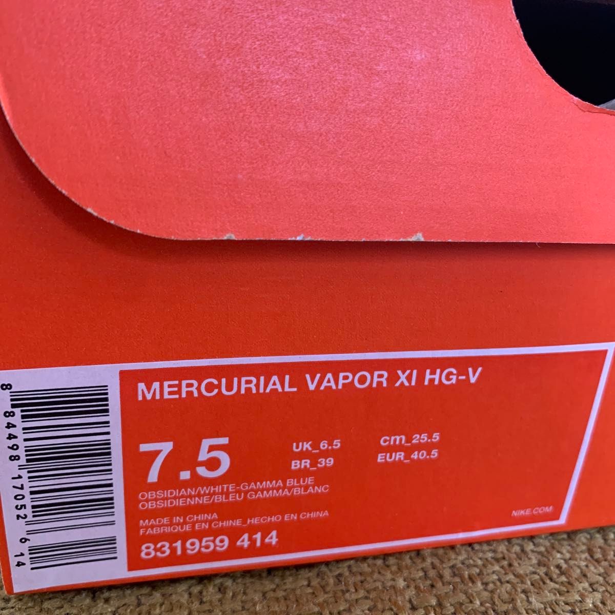 新品未使用 NIKE MERCURIAL VAPOR XI HG ナイキ マーキュリアル 新品未使用 NIKE MERCURIAL VAPOR XI HG ナイキ マーキュリアル