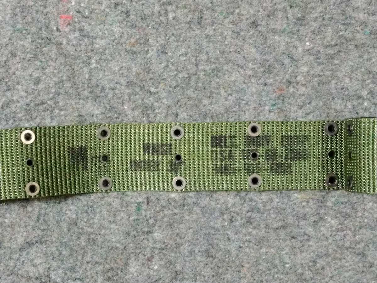 ***nam war * the US armed forces * the truth thing *M1967 piste ru belt * unused * new goods * nylon equipment * empty .* special squad * south Vietnam army * payment lowering * discharge goods ***