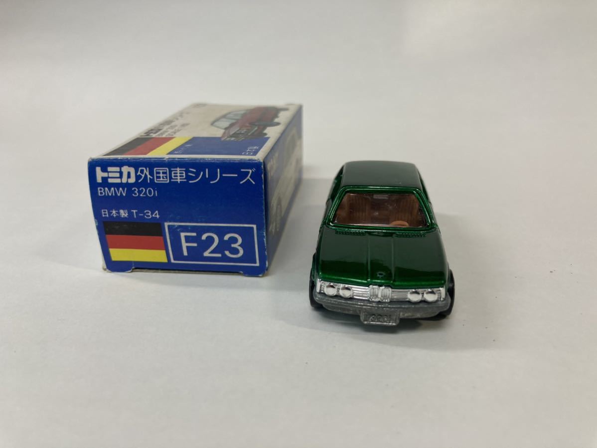 トミカ　ミニカー　F23 BMW 320 （緑）ワイドホイール　箱付き_画像3