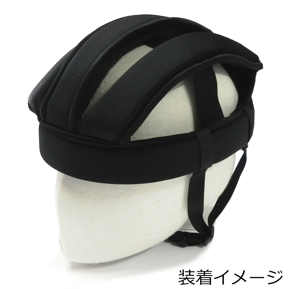 自転車 プロテクター 頭 頭部 CASQUE カスク ヘッドギア Mサイズ メンズ レディース 兼用 ブラック NCH01 POi DEAIGNS 耐衝撃吸収素材_画像9