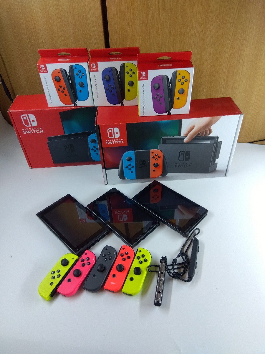Nintendo Switch 任天堂 本体 コントローラ 箱 ジャンク