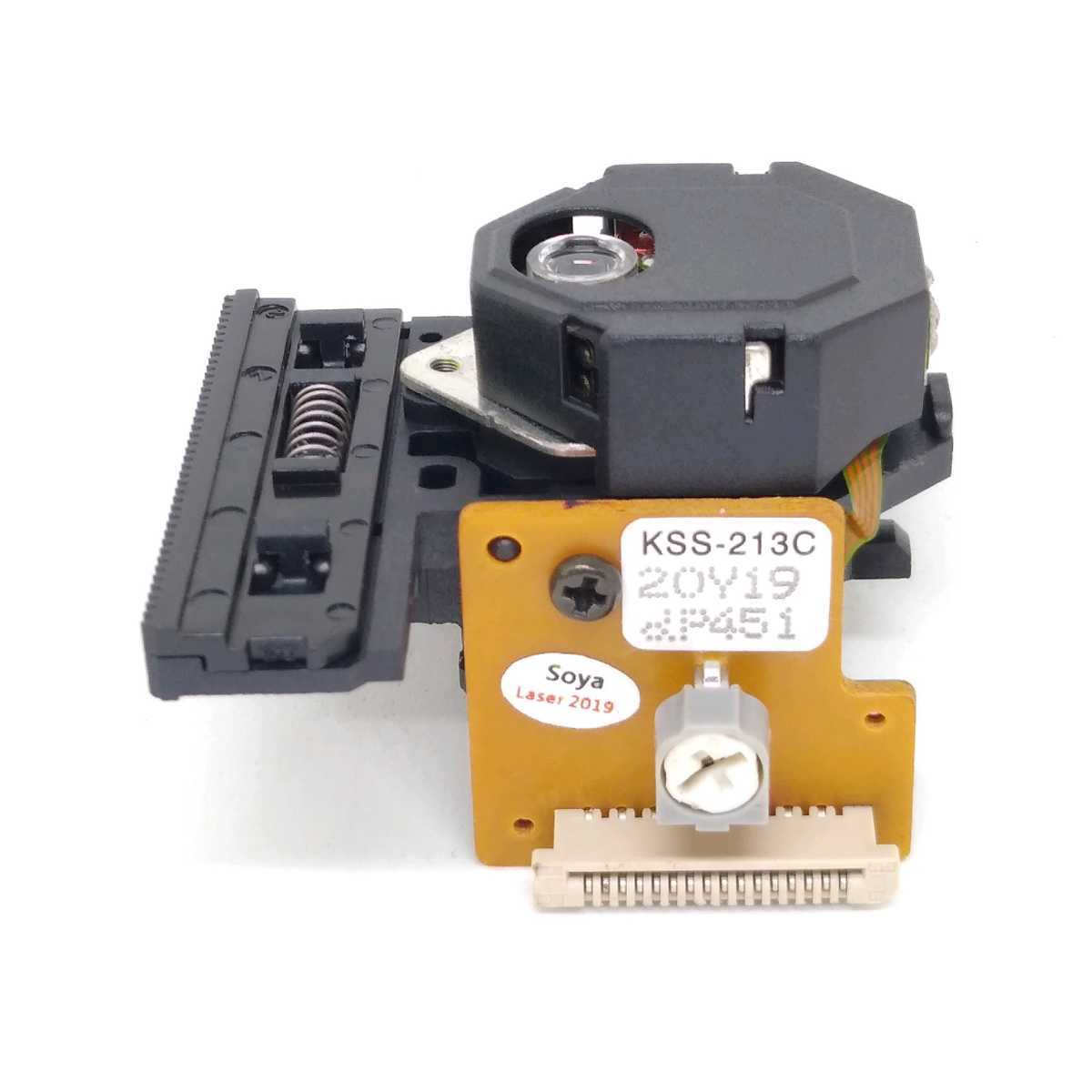 送料無料 CD 光 ピックアップ レンズ KSS-213C 交換 修理 互換品 SONY、KENWOOD、AIWA製品等の交換用 CDプレイヤーレンズ交換 E38_画像1