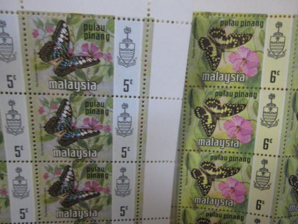 大量 外国切手 切手アルバム 切手シート バラ マレーシア ヨーロッパ 中国 アジア アメリカ 使用済み切手含む 色々700点以上まとめて_画像8
