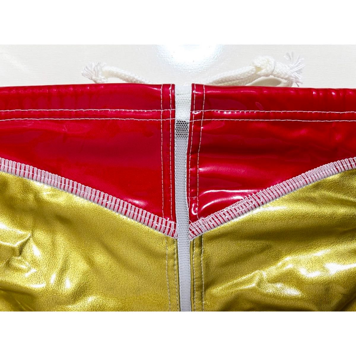 最強光沢エナメル 】SURF BLADE 競パン ポロパン 赤金 XL/EGDE 最強光沢エナメル 】SURF BLADE 競パン ポロパン 赤金 XL/EGDE