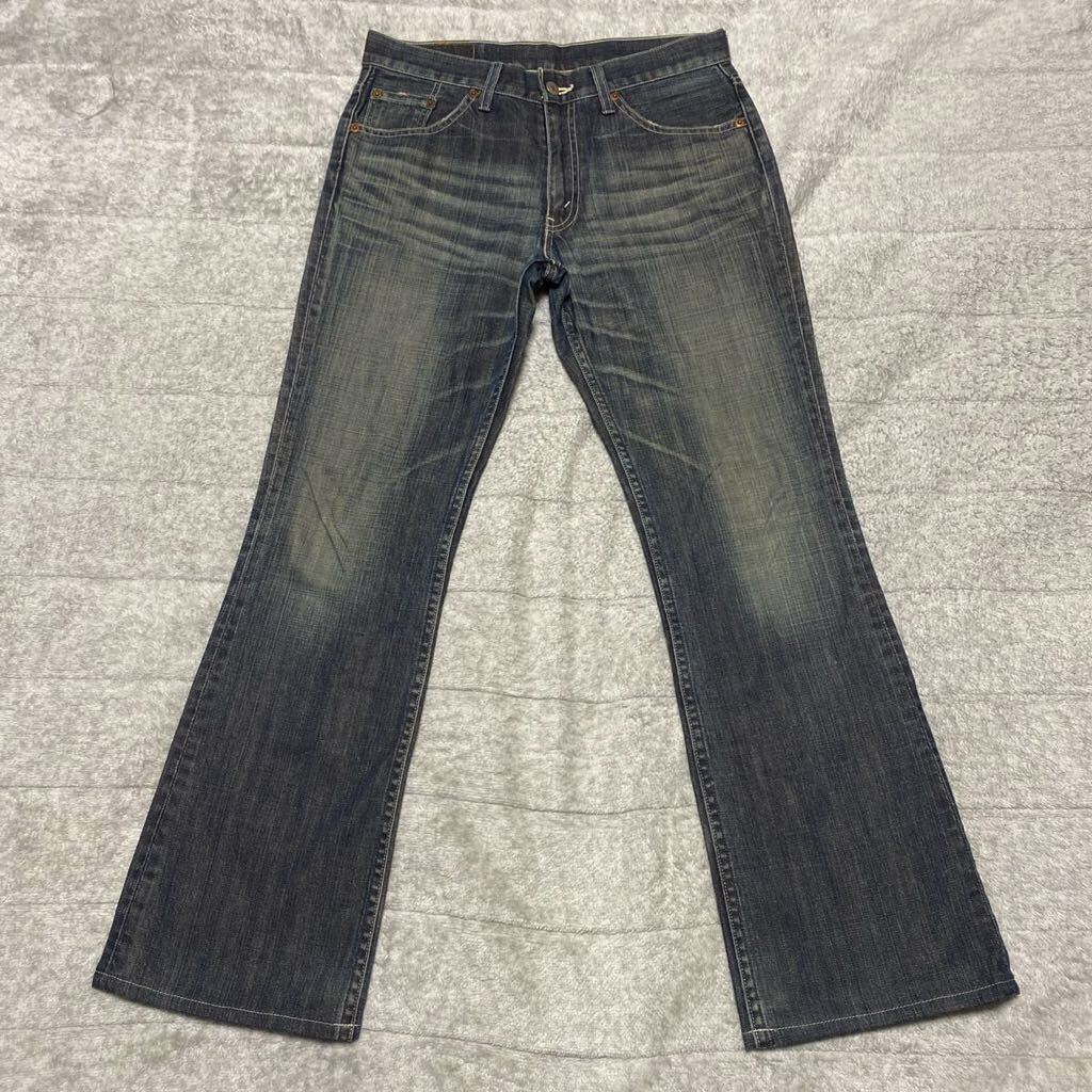 3C【着少】LEVIS リーバイス 517-03 ブーツカット デニム ジーンズ ジーパン パンツ 31 MADE IN JAPAN 日本製 格安 レア_画像1